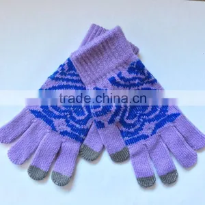 Jacquard Weave Gloves thumbnail-3