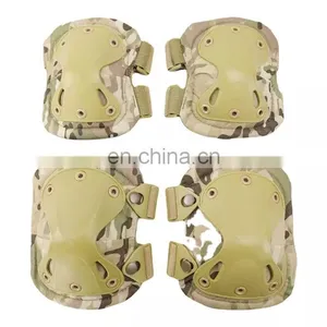 Wholesale Outdoor Sports Protection Field Training Style Tactical Elbow Knee Pads for Hunting thumbnail-4