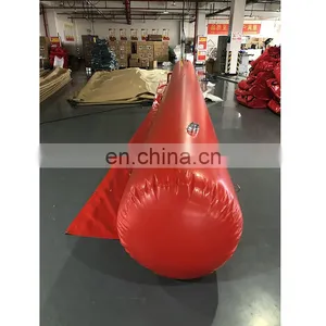 Water Filled Inflatable Tube Flood Barriers Boom Tube Residential Used in Bihar to Prevent Flood thumbnail-1