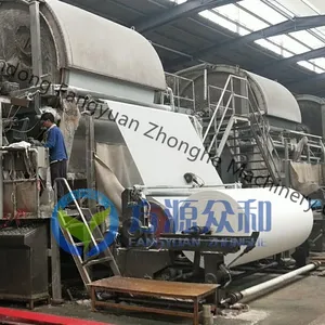 Paper Production Line Toilet Tissue Paper Making Machinery thumbnail-4