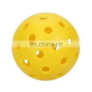 High Quality and Durable Indoor 74mm 26-hole USAPA Approve Pickleball Balls thumbnail-5