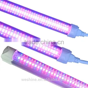 Hydroponics Grow Lights / t5 Fluorescent Grow Light Fixture / t5 Led Grow Tube Fixtures thumbnail-1