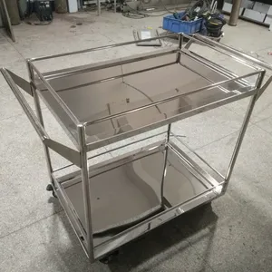 Stainless Steel Laboratory Cart thumbnail-1