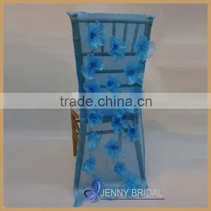 C002A JennyBridal Custom Chair Cover With Crochet Flower thumbnail-4