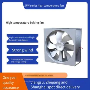 Supply Sfwk-6 Type 8-blade Square High-temperature Fan, High-temperature and High-humidity-resistant Drying Fan, 600mm thumbnail-1