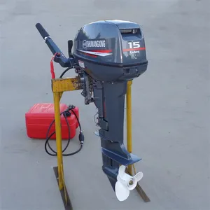 Small Gasoline Yamaha-style 2-stroke Rear-steering Marine Outboard Motor thumbnail-5