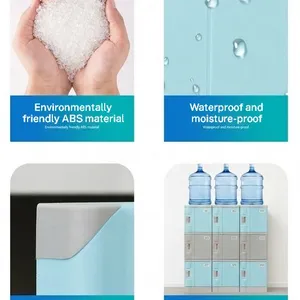 Outdoor Weatherproof ABS Lockers | Waterproof Public Facility Storage Custom Color Options thumbnail-4