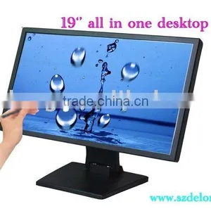 19" 4wire Resistive Touch Embedded Industrial All in One pc Computer thumbnail-2