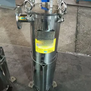 Double Bag Filtration, Bag Filter, Stainless Steel Bag Filter Model Ydf - Bn2 - 304 - F50 thumbnail-1