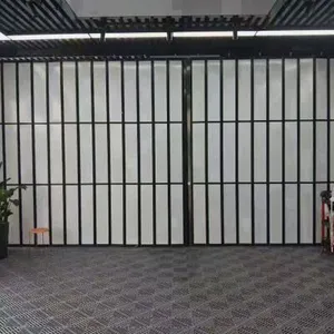 Industrial-Grade Aluminum Folding Doors: Maximum Security for Modern Storefronts thumbnail-4