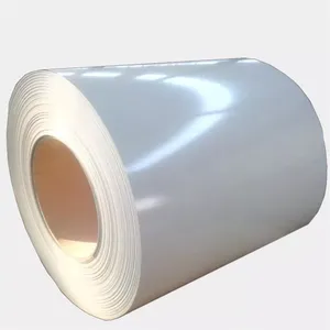 PPGI White Color Steel Coil RAL9002 RAL9003 0.4mm 0.5mm Z80 Z120 Roofing Cladding Grade thumbnail-2