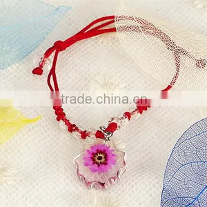 Wholesale Real Flower Insect Inserted 2015 Fashion Bracelet thumbnail-4