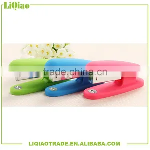 Normal Colorful Economical Plastic Stapler Very Cute for Office thumbnail-1