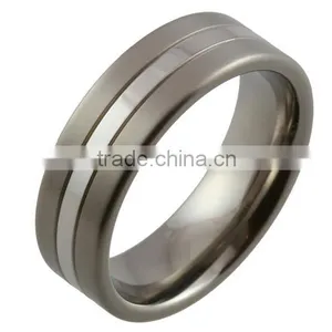 Best Concept Modern Mens Titanium Ring,Titanium Wedding Band Wide Ring thumbnail-1