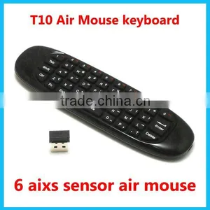 2.4G Gyroscope Factory C120 2.4G Remote Control Wireless Air Mouse For TV Box and Computer thumbnail-1