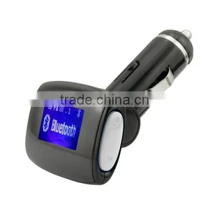 USB SD MMC Slot LCD Display Car MP3 Player With Wireless FM Transmitter Modulator thumbnail-1
