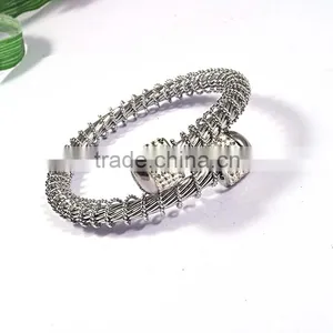 New Gold Chain Design for Men Bangles Stainless Steel Bracelet Jewelry thumbnail-4