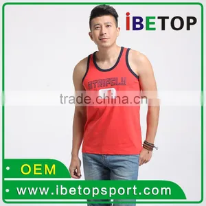 OEM Service Custom Sportswear Coolmax Running Cotton Vest thumbnail-3