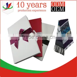 Scarf Christmas Gift Boxes White Gift Box thumbnail-2