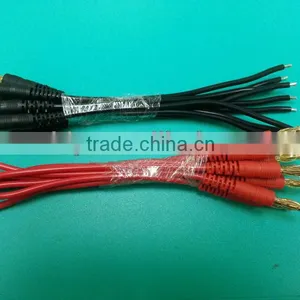 Banana 4.0mm Gold Plug Connector Cable Assembly thumbnail-1