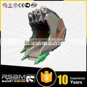 High Quality OEM Excavator Ripper Bucket for 1-80t Excavator thumbnail-1