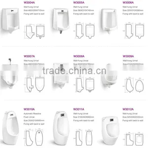 Sanitary White Kindergarten Bathroom Made in China Ceramic Children Small Size Urinal thumbnail-3