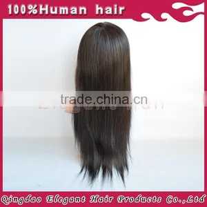 2015 Qingdao Elegant Hair High Quality Thin Skin and Crown Lace Wig thumbnail-6