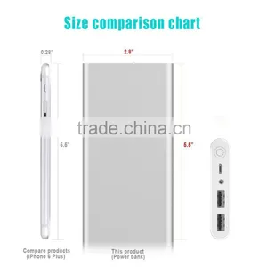 High Quality Oem Dual Port Power Bank 10000mah thumbnail-1