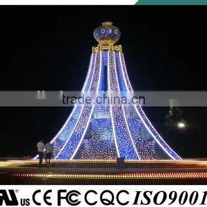 IP68 Waterproof Fantastic&romantic City Sculptures Landscape Lighting CE UL Approved thumbnail-2