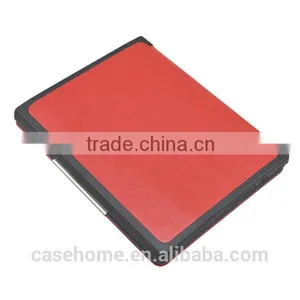 Book Style e Reader Cover Folio Leather Case for Kobo Aura 6 Inch e Reader thumbnail-3