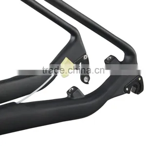 2016 Durable 26er MTB Carbon Frame 3K/UD Finish Hard Tail 26 Mountain Bike Frame thumbnail-4
