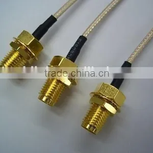 rf Coaxial Cable Assembly RF Pigtail Cable With SMA Connector SMA Coaxial Cable thumbnail-1