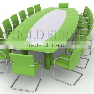 High Quality Cheap Melamine Office Conference Small Meeting Table (SZ-MT089) thumbnail-2