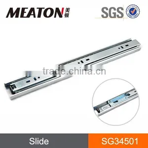 3 Fold 45mm Ball Bearing Drawer Slide thumbnail-5