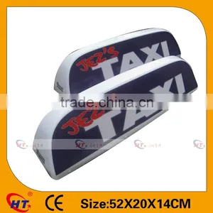 CE Quality PP Plastic Taxi Top Lamp for Sale thumbnail-1