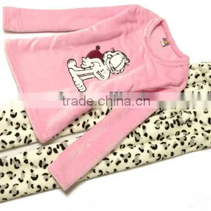 New! Coral-fleece-Pajama thumbnail-1