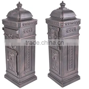 Europe Lion Decorative Cast Aluminiun Big Mailbox From China thumbnail-6