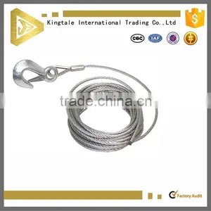 1x7 1x19 7x7 7x19 pe Covered Galvanized Steel Ropeand Sling thumbnail-1