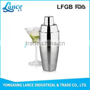 UK Popular Bar Tools 750ml Stainless Steel Luxe Cocktail Shaker thumbnail-1