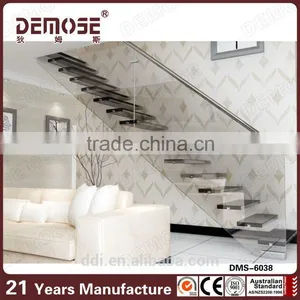 Contemporary Stair Railing Floating Staircase Luxury Stair Handrail thumbnail-1