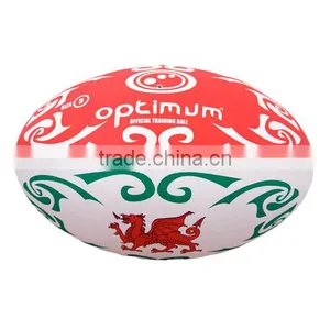 Custom High Quality Rubber Rugby Balls Pvc Rugby Balls thumbnail-1