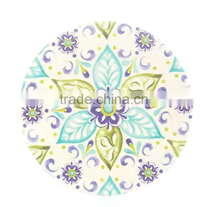 ECO Life Pretty Design Bio-degradable Custom Made White Wavy Dinner Plates thumbnail-5