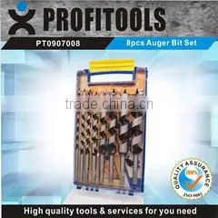 Auger Wood Drill Bits, 8-Piece thumbnail-1