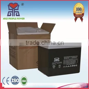 Accept LC / TT Payment for Lead Acid Battery 12V24AH Nice People Power Battery thumbnail-4