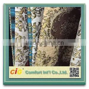 100 Polyester Sofa Chenille Fabric Chenille Jacquard Sofa Fabric 2015 thumbnail-2