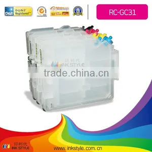 Inkstyle Refillable Cartridge for Ricoh E2600 E3300 E3300N GC31 thumbnail-1