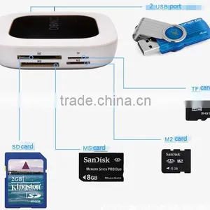 2 Ports USB Hub 2.0 HUB Micro USB Adapter Multi sd Card Reader thumbnail-4