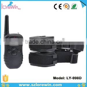 300 Meters Dog Control Collar for 2Dogs With LCD Display thumbnail-6