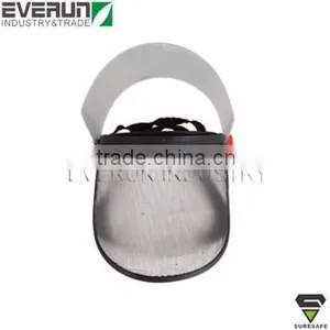 Economic Face Shield With Wire Mesh and PVC Visor thumbnail-1