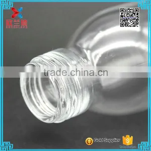 Clear Glass 125ml Childproof Cap Empty Cough Syrup Bottle thumbnail-3